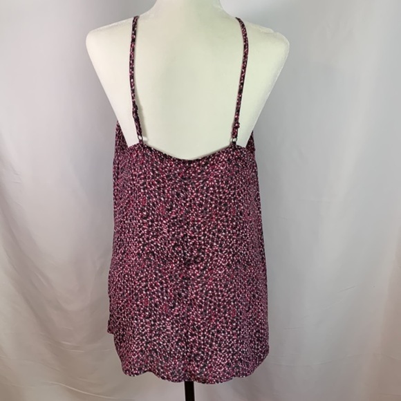 Reitmans Pink & Grey Splotchy Patterned Tank Top - Picture 5 of 10